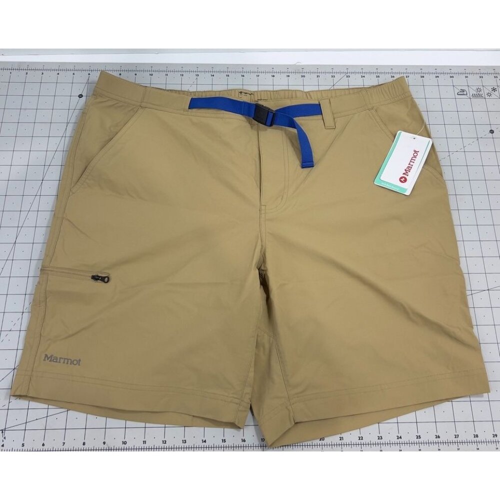 Marmot Mens Arch Rock 9" Hiking Shorts Size 40 NWT Shetland Khaki Color